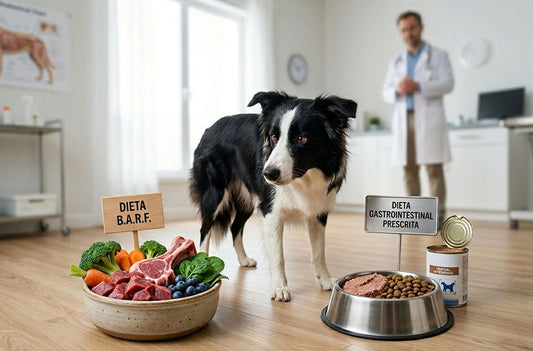 ¿Los perros con antecedentes de gastroenteritis deberían consumir dieta B.A.R.F.?