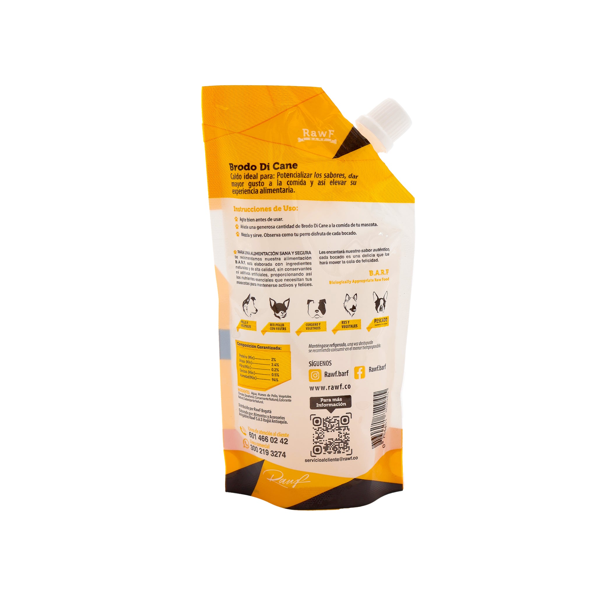Snack Húmedo Brodo Di Cane  x 500ml
