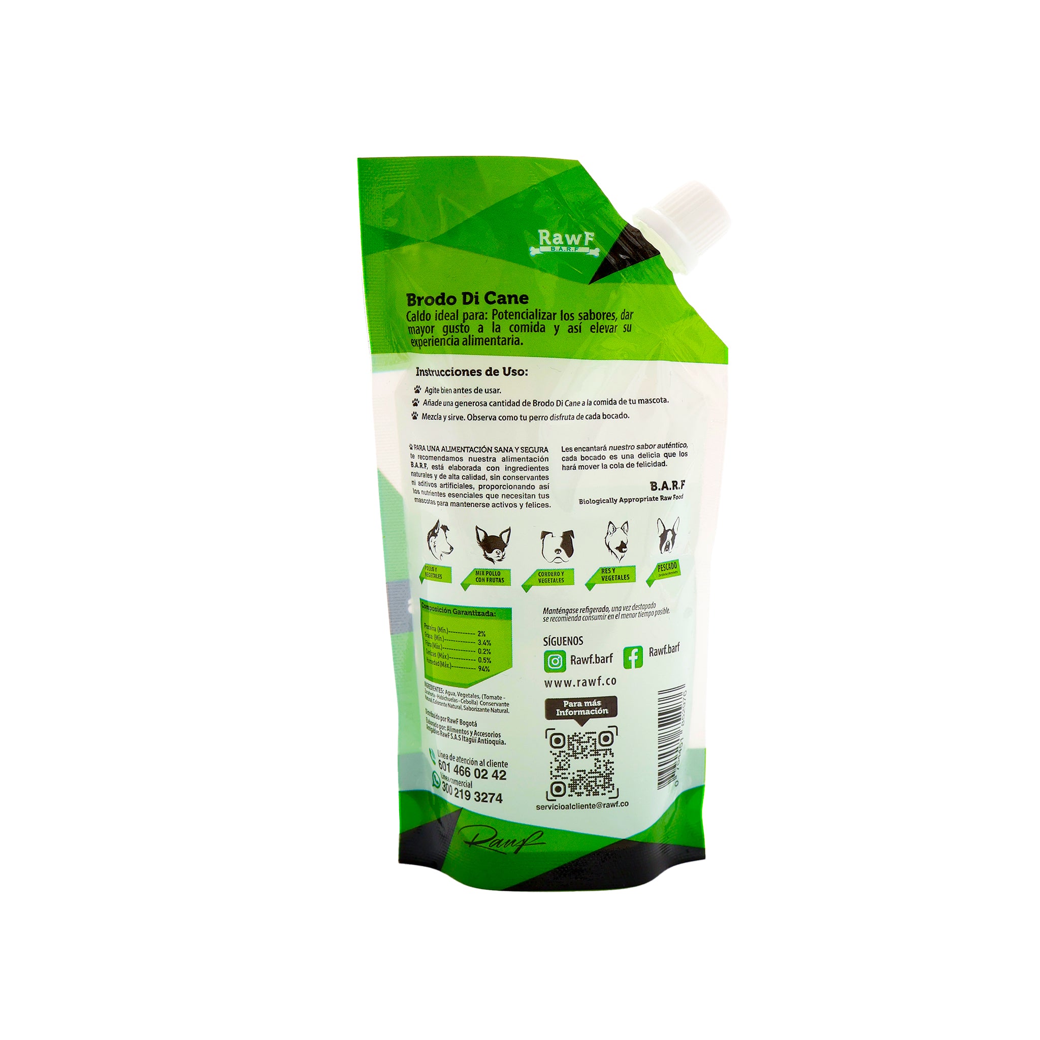 Snack Húmedo Brodo Di Cane  x 500ml