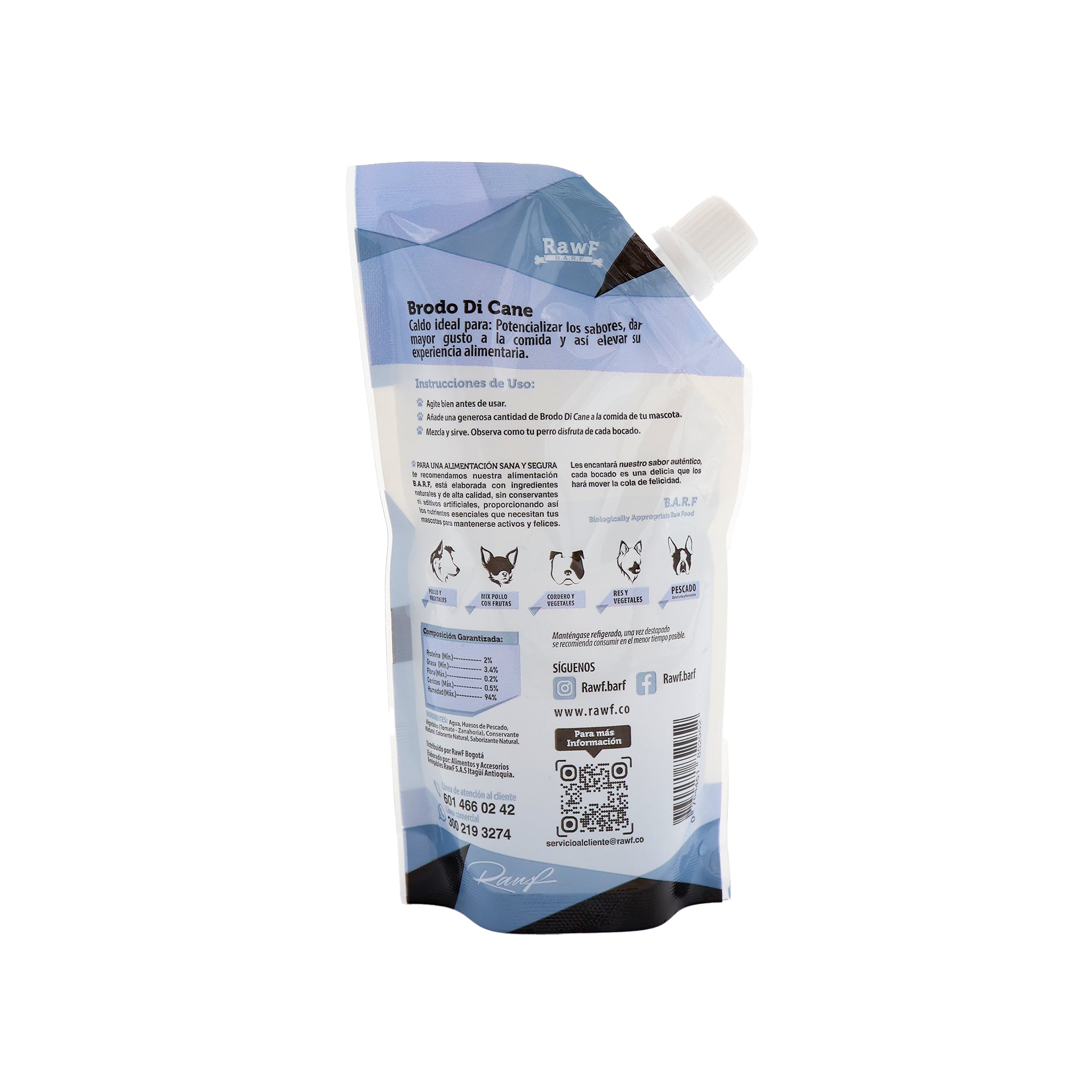 Snack Húmedo Brodo Di Cane  x 500ml