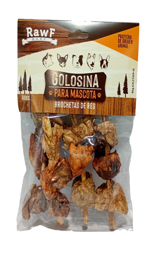 Snack Deshidratado Brocheta de Res x 4 und
