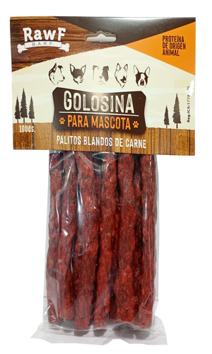 Snack Deshidratado Palitos Blandos de Carne x 600g