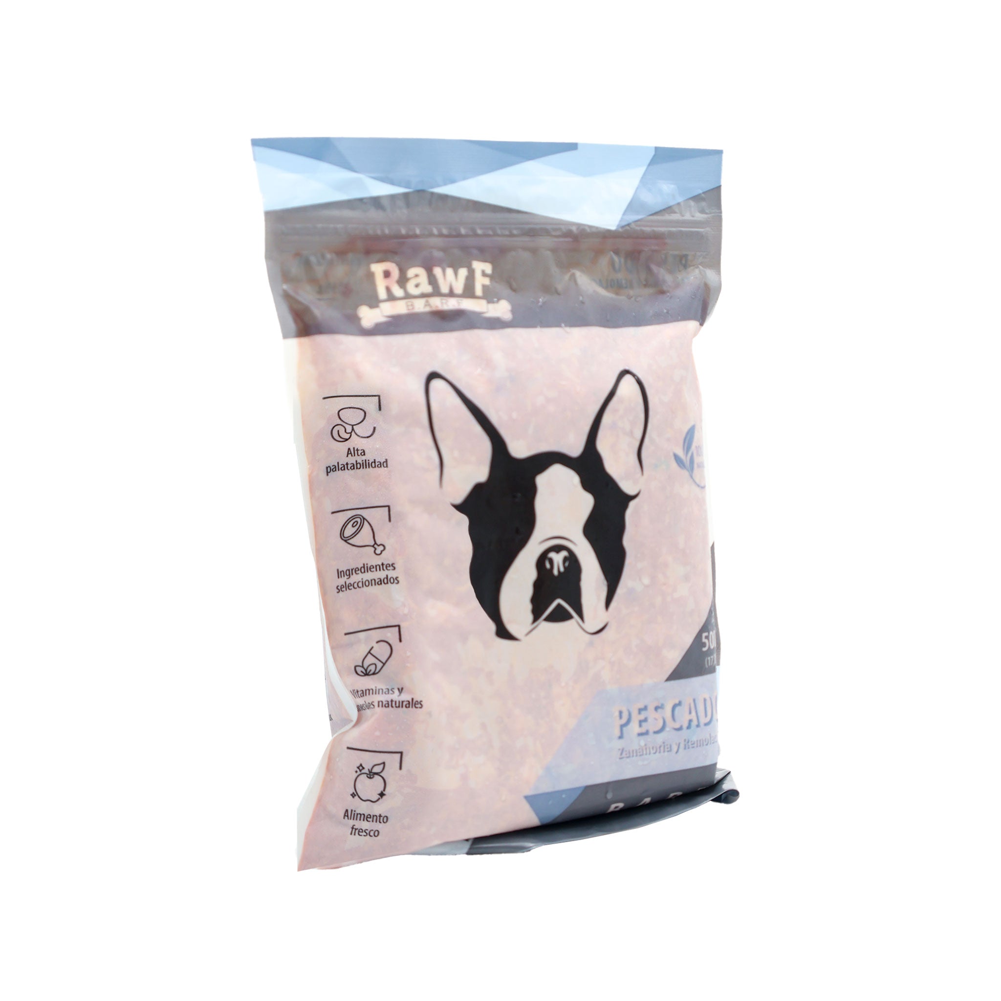 B.A.R.F Perro Pescado Zanahoria y Remolacha x 500g