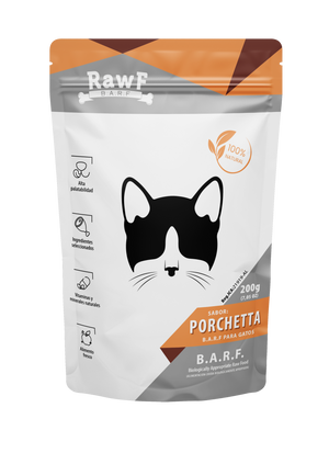 B.A.R.F Gato Porcheta x 200g