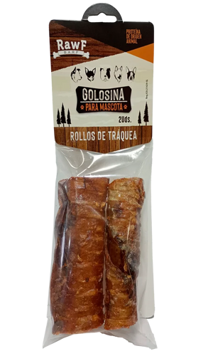 Snack Deshidratado Rollos de Traquea x 2 und